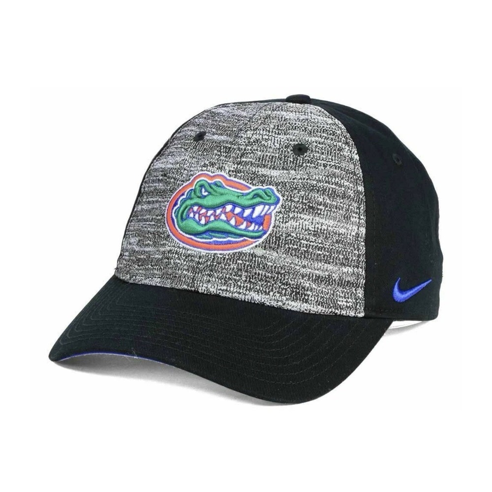 NWT Florida Gators Nike NCAA H86 Heathered Cap Gray Black Heritage 86 Hat New